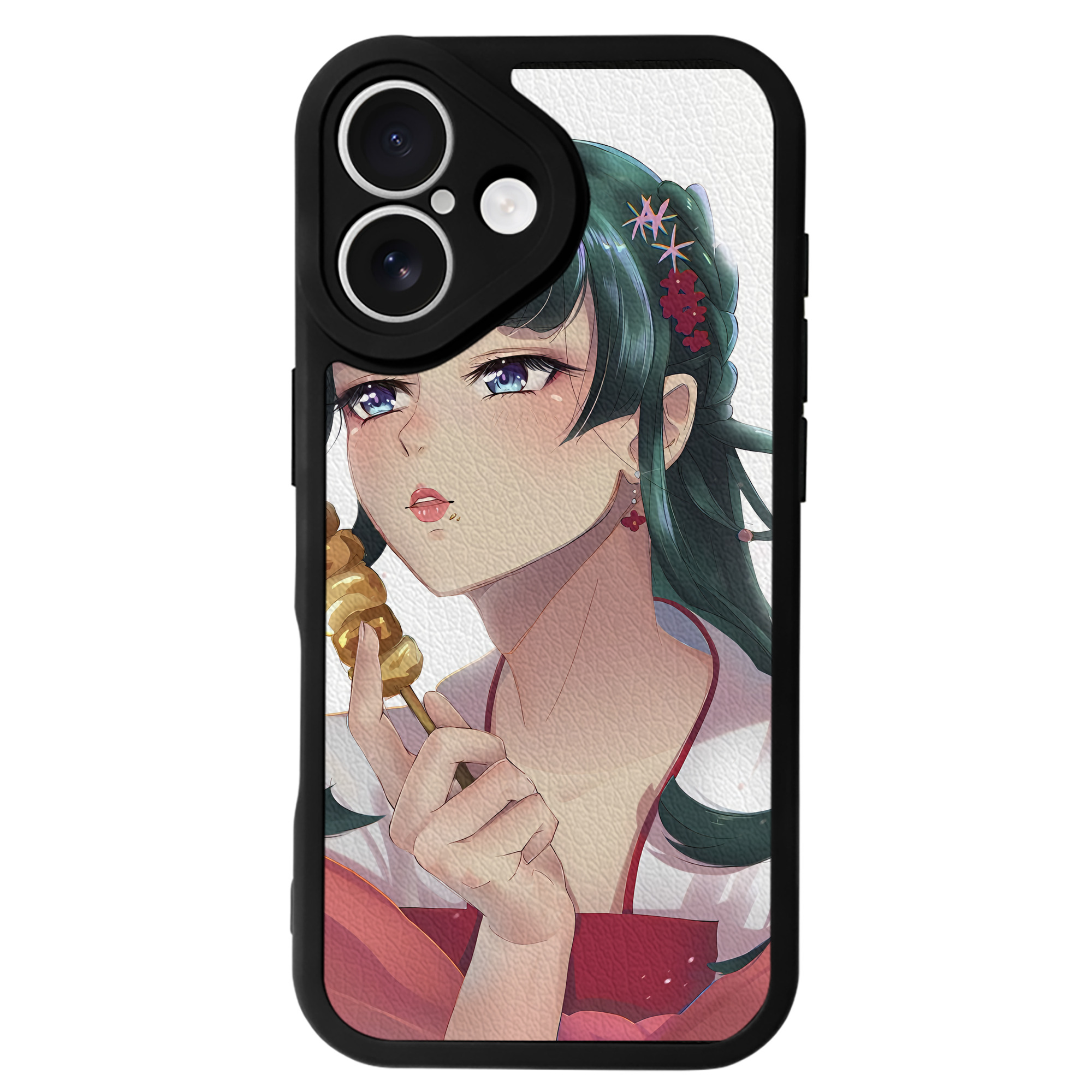 （画像用） 薬屋のひとりごと The Apothecary Diaries 【iPhone 16シリーズ対応】シリコンスマホケース（レザー調） 材質：シリコン